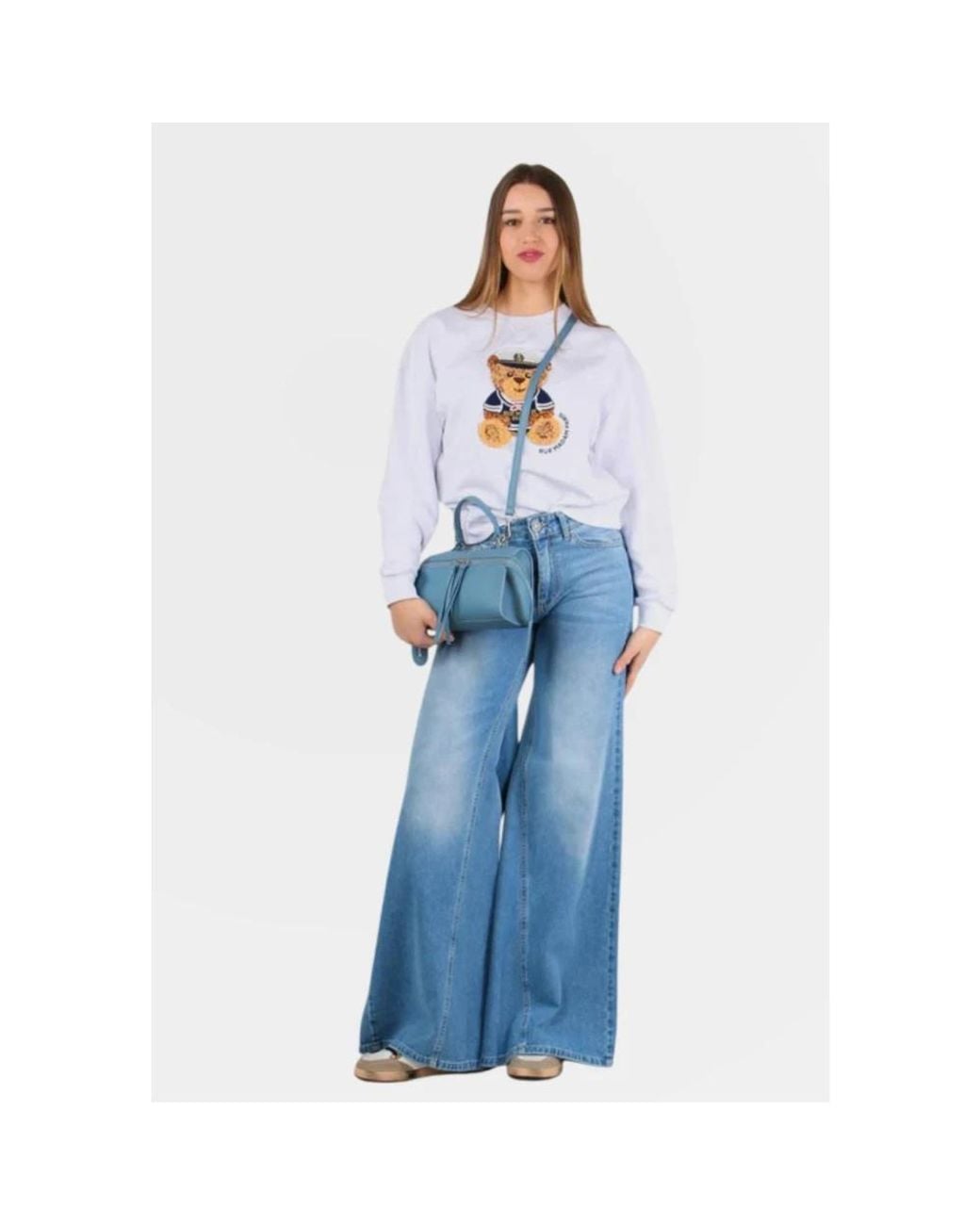 Rue Madam White Sweatshirts