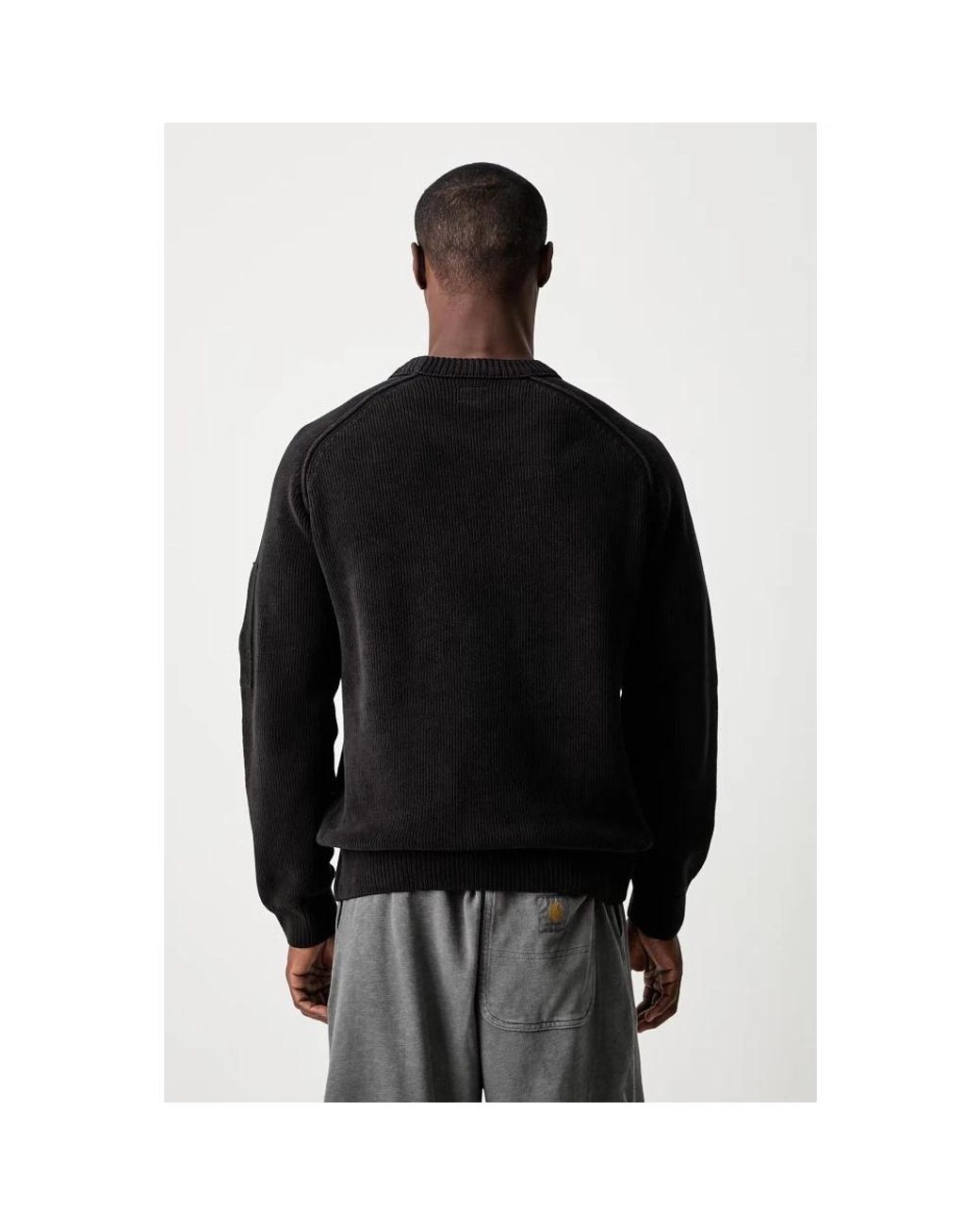 C P Company Black Sweatshirts for men