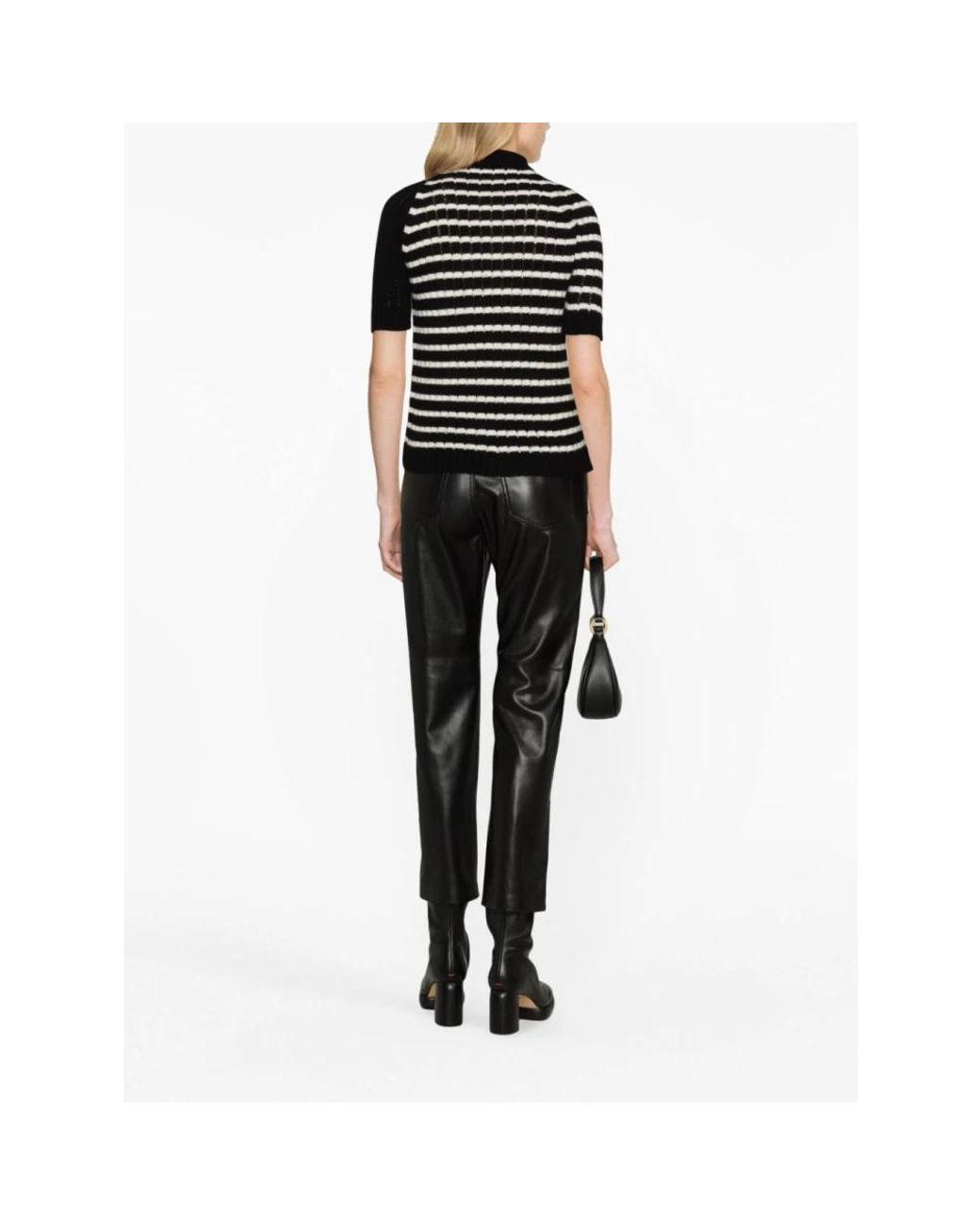 Balmain Black Round-Neck Knitwear