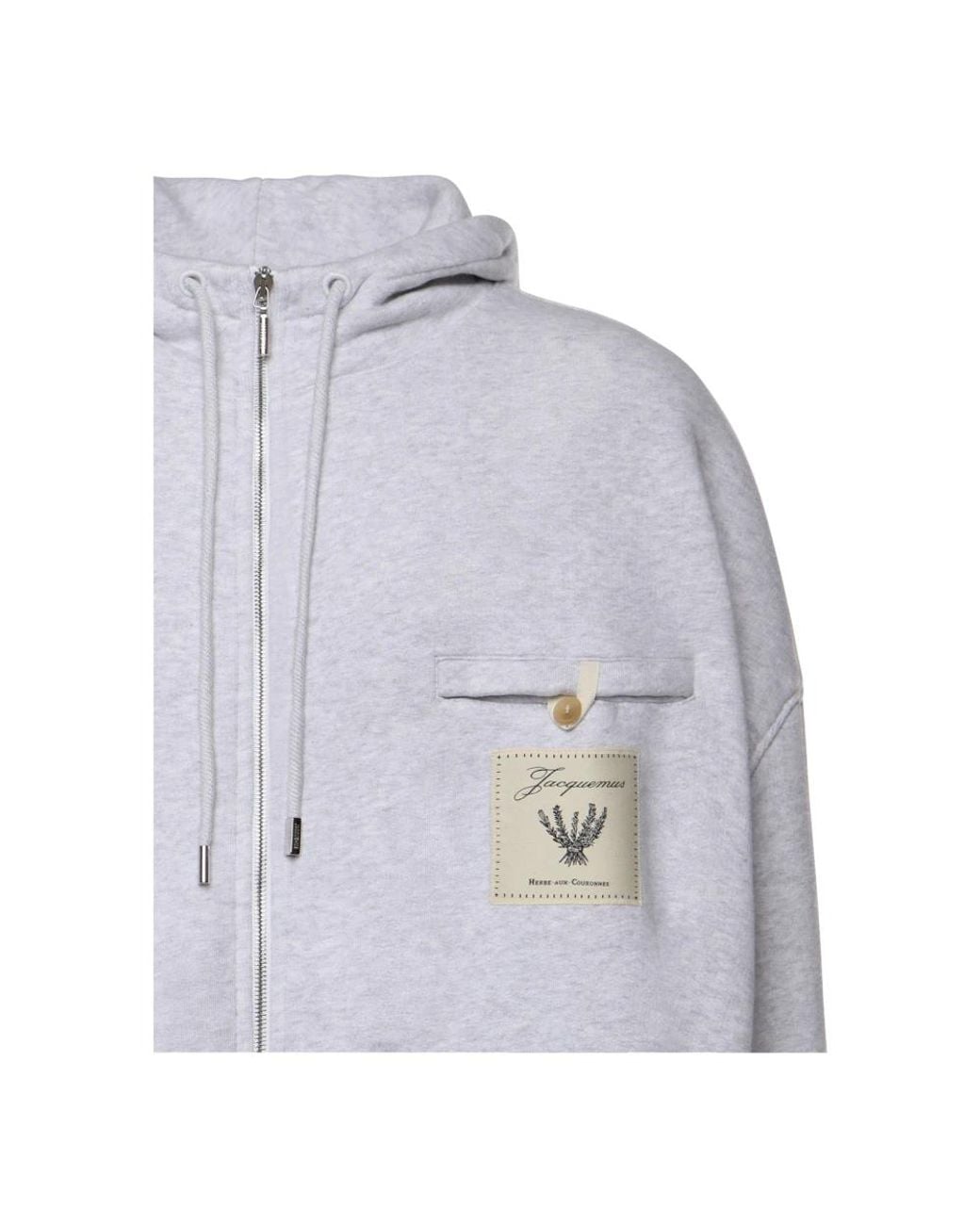 Jacquemus Gray Zip-Throughs for men