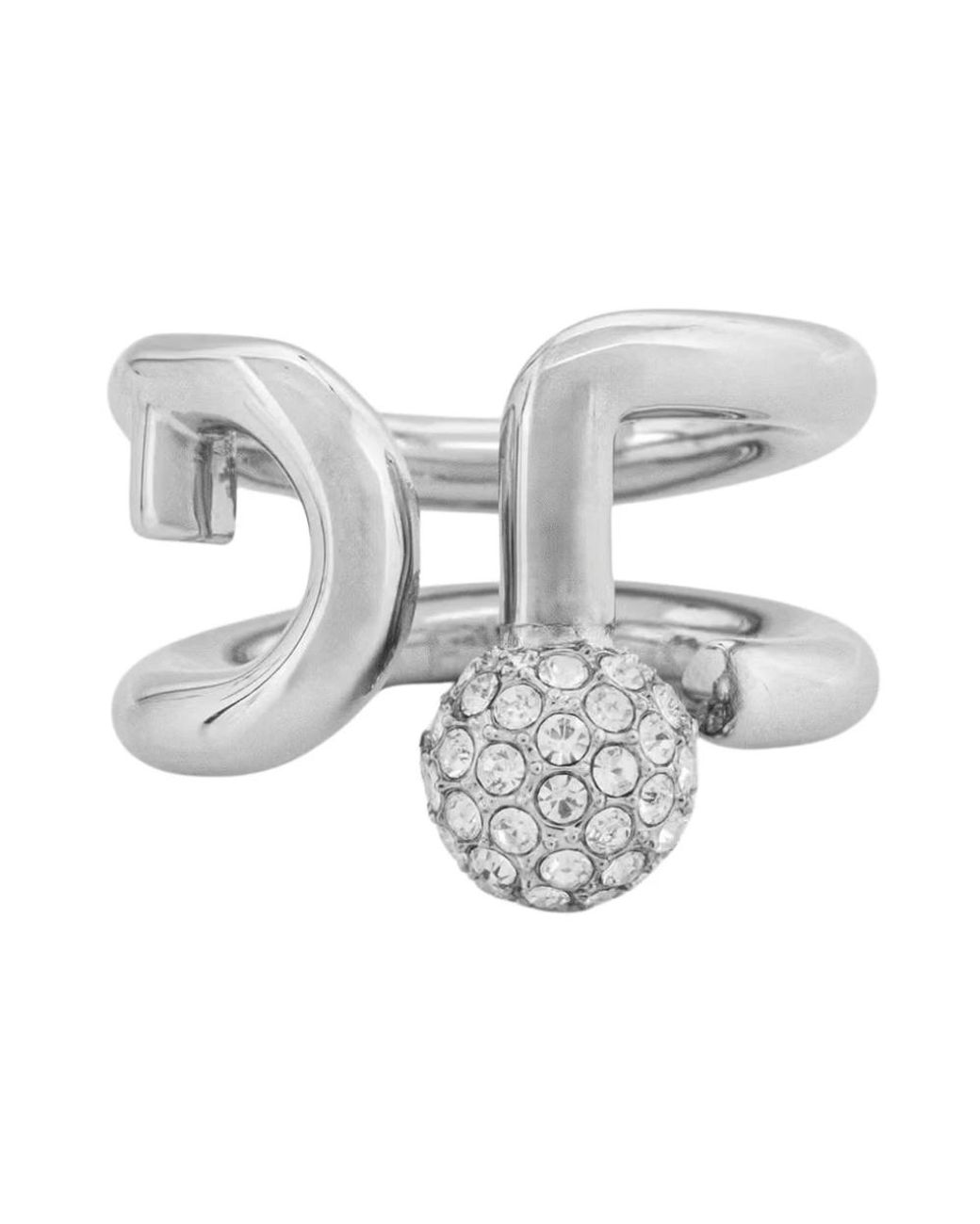 Rings Furla en coloris Metallic