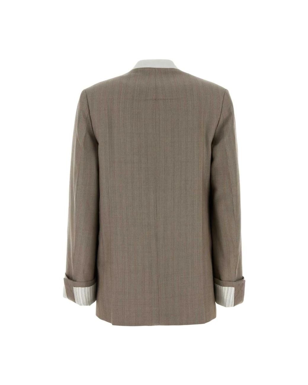 Victoria Beckham Brown Blazers