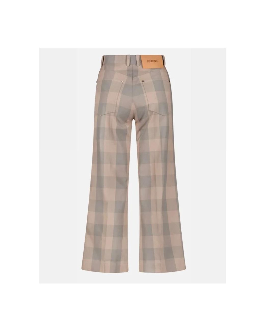 J.W. Anderson Gray Cropped Trousers