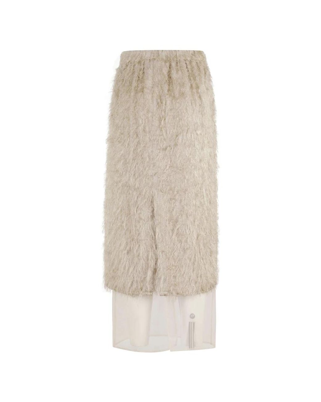 Alysi Natural Midi Skirts