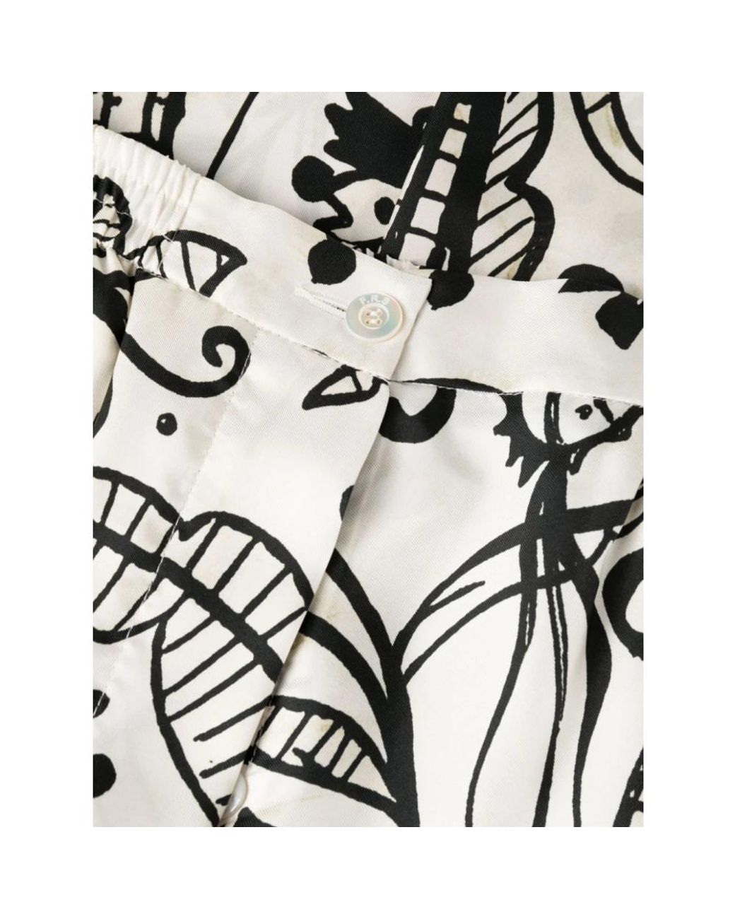 F.R.S For Restless Sleepers White Wide Trousers