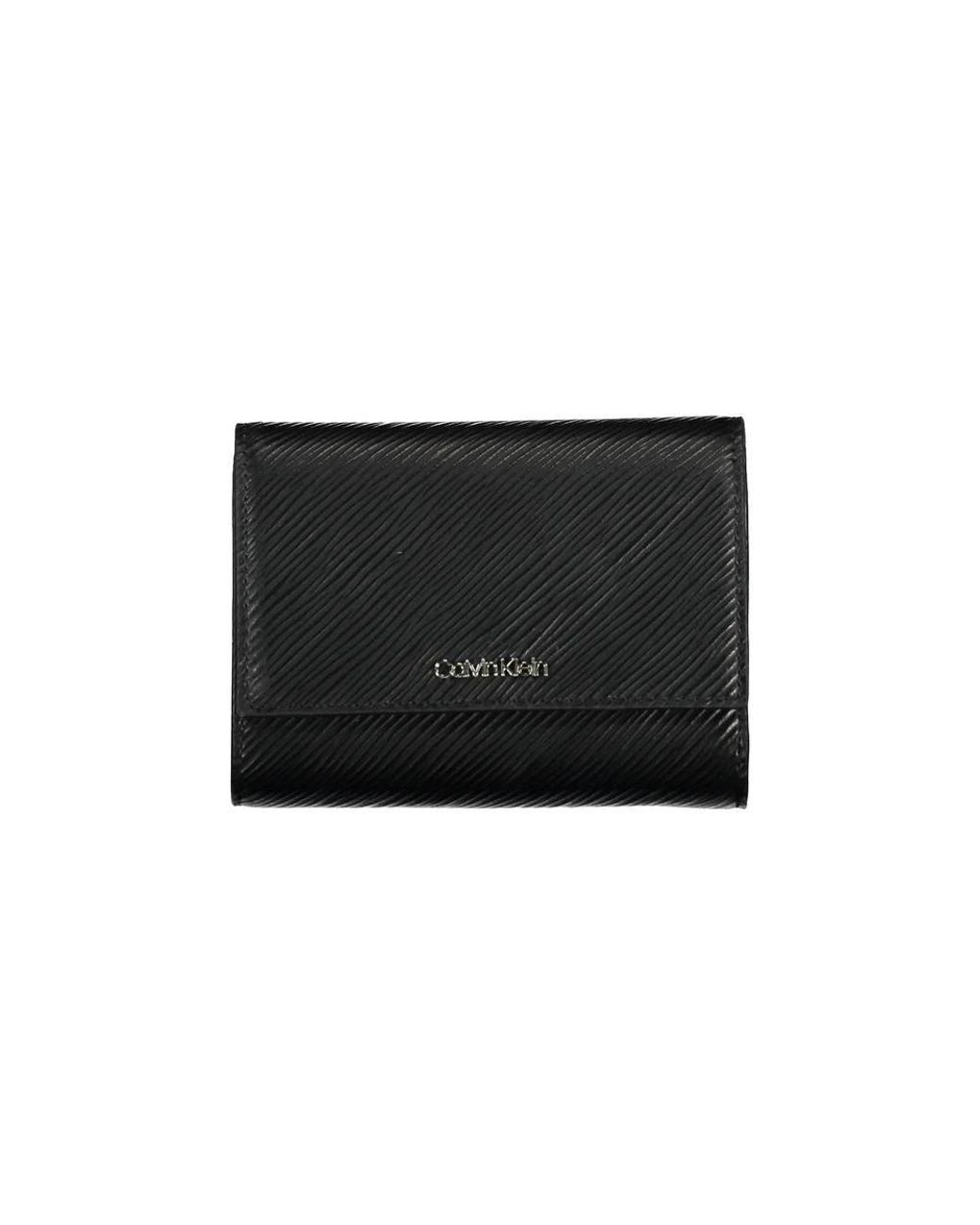 Calvin Klein Accessoires ,Zwart ,Wallets Cardholders in het Black