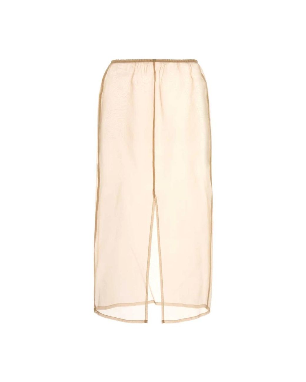 THE NINA STUDIO Natural Midi Skirts