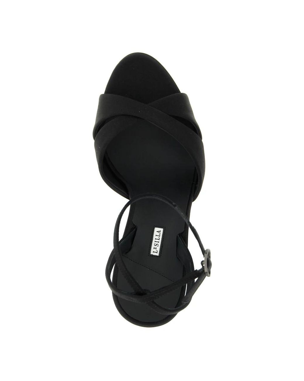 Le Silla Black High Heel Sandals