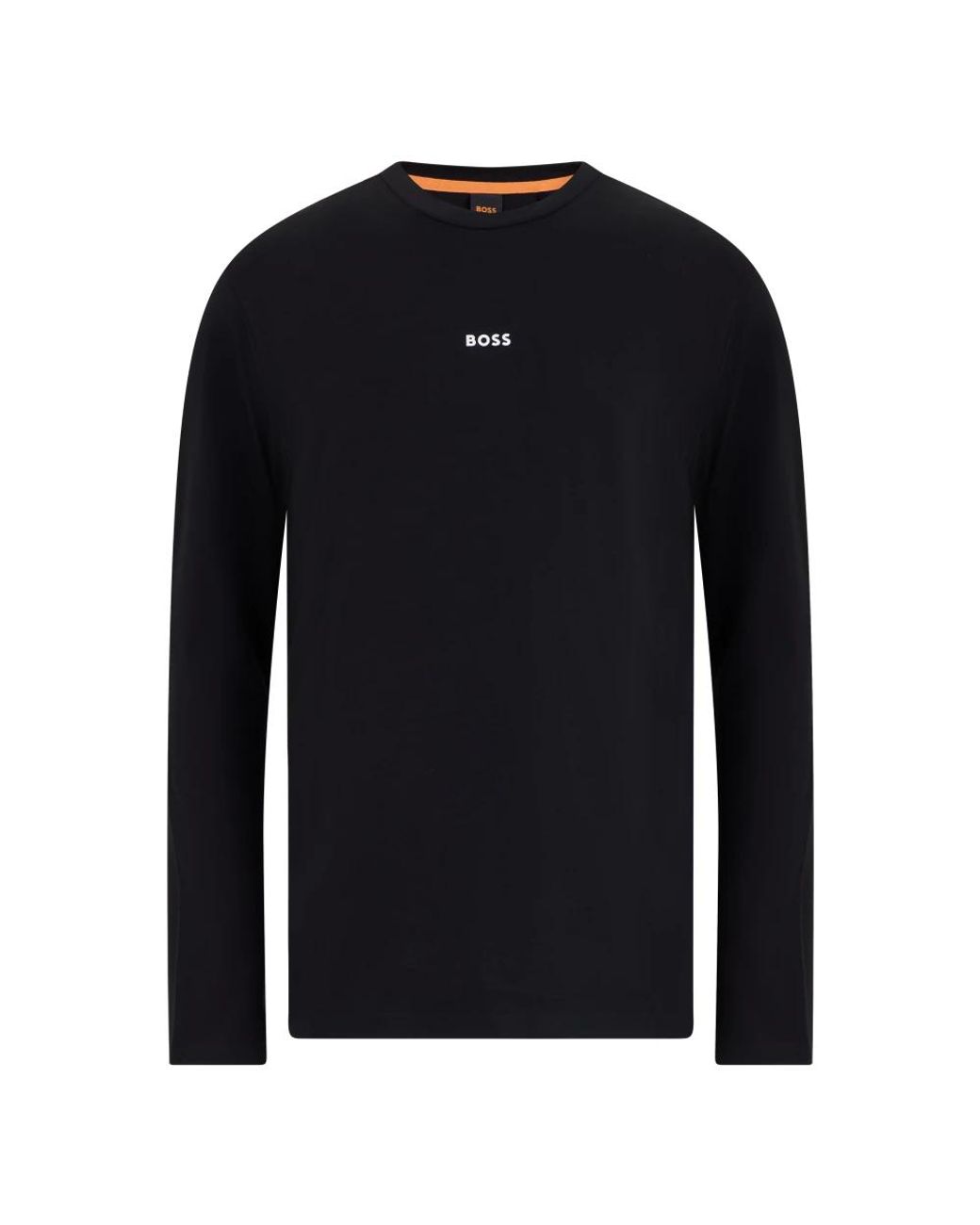 Boss Blue Long Sleeve T-Shirts for men