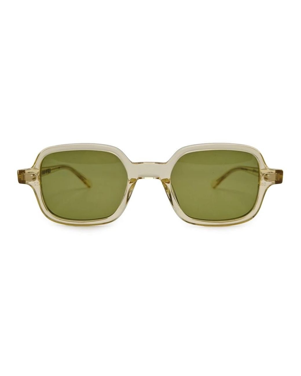 JULIUS TART Green Sunglasses