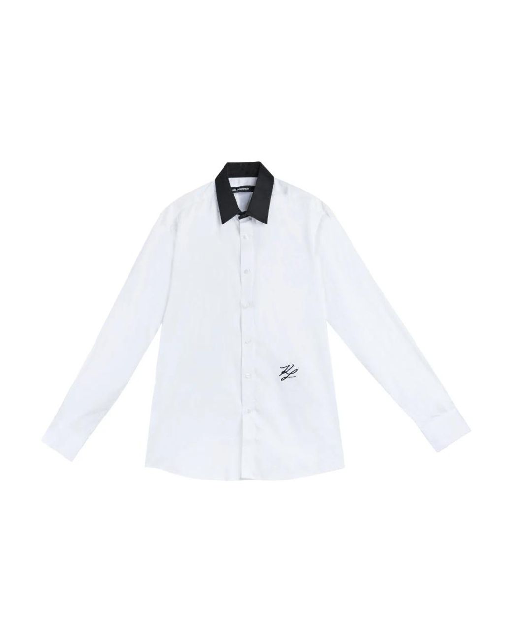 Karl Lagerfeld White Formal Shirts for men