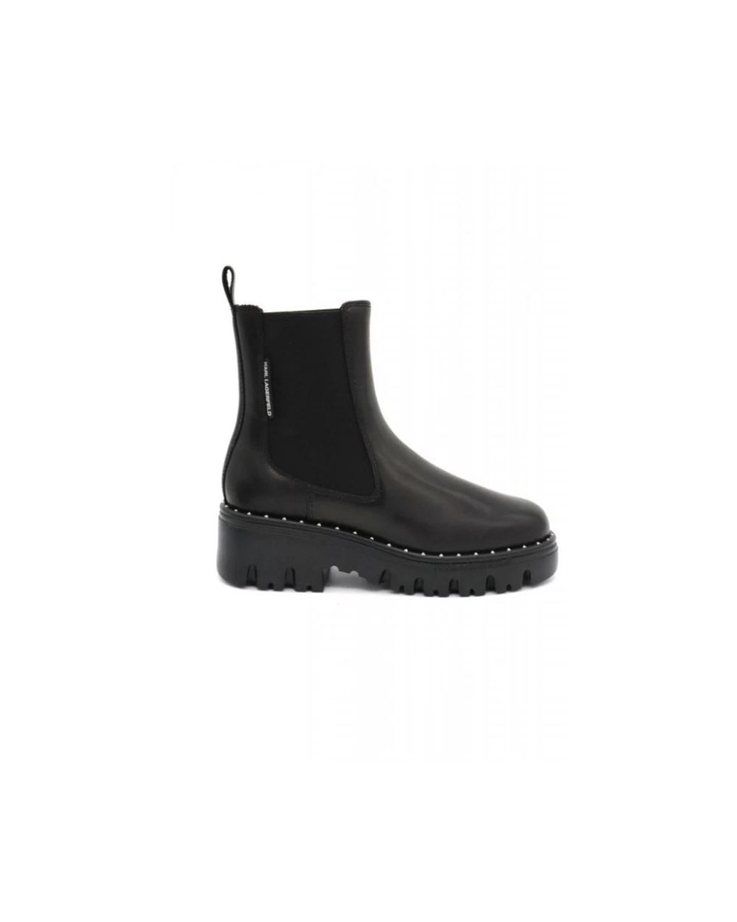 Karl Lagerfeld Black Chelsea Boots