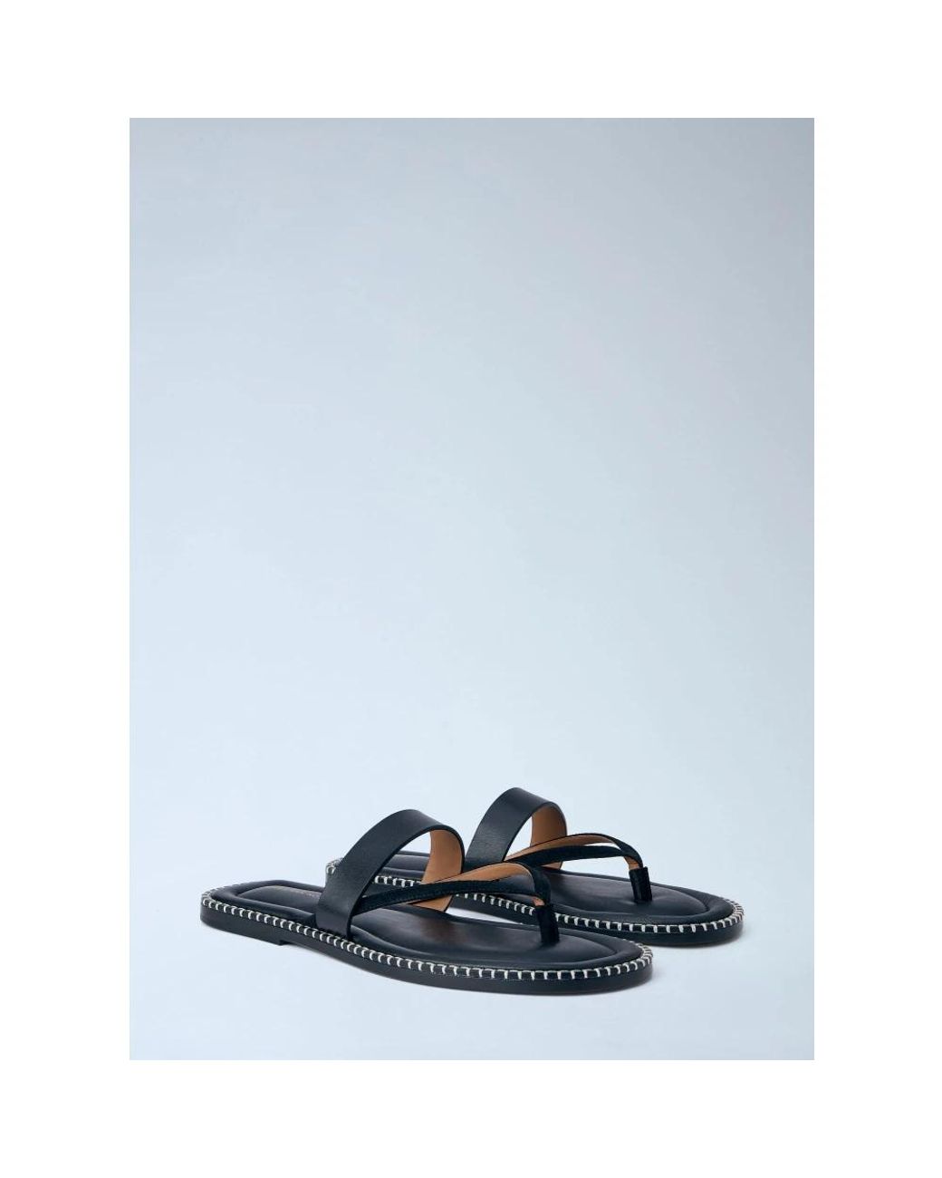Dries Van Noten Blue Flip Flops for men