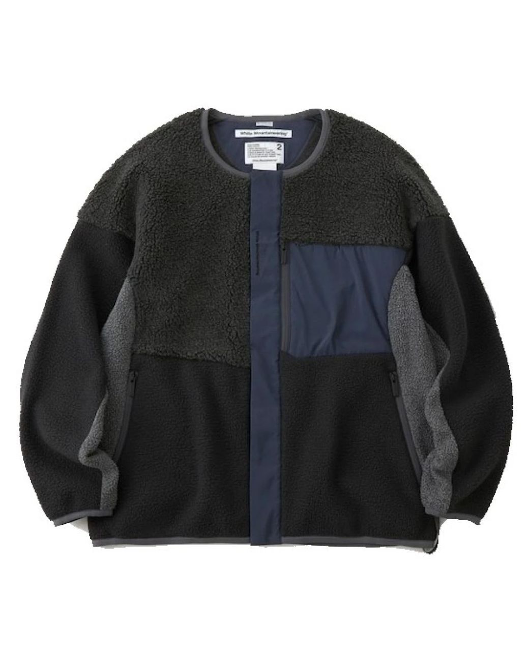 White Mountaineering Black Winter Jackets for men