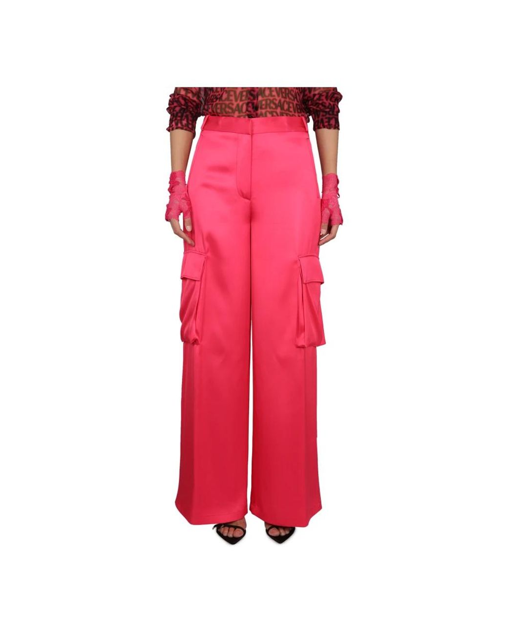 Versace Duchesse Broek in het Pink
