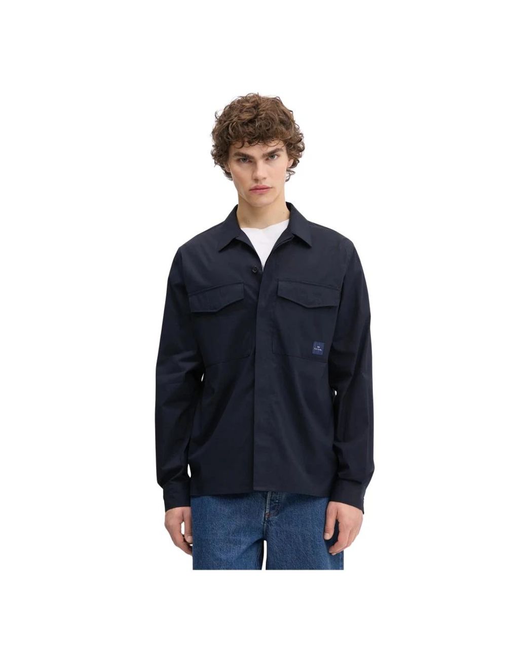 Paul Smith 615Z Shirt in het Blue voor heren