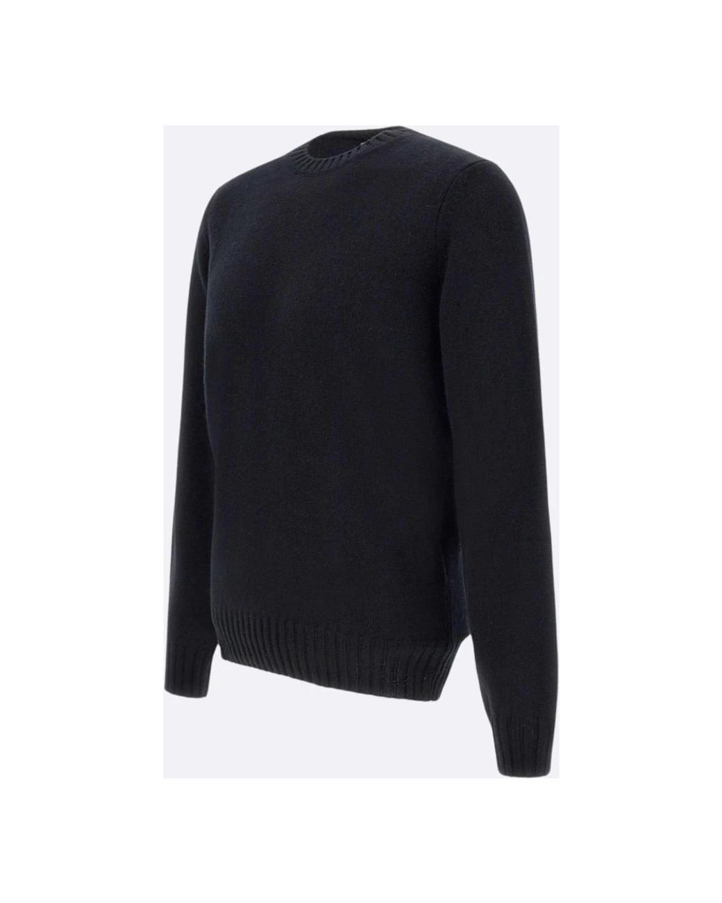 FILIPPO DE LAURENTIIS Blue Round-Neck Knitwear for men