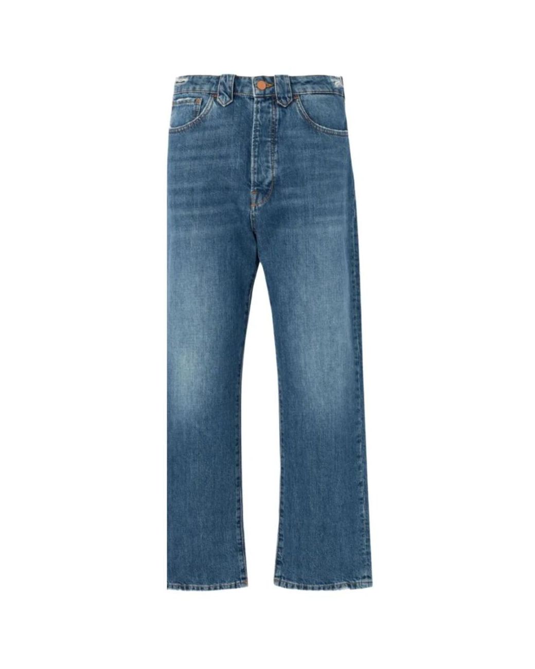 3x1 Blue Straight Fit Jeans