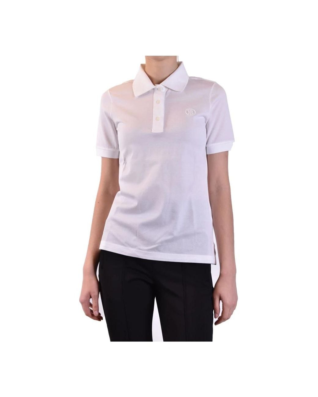 Burberry Purple Polo Shirts