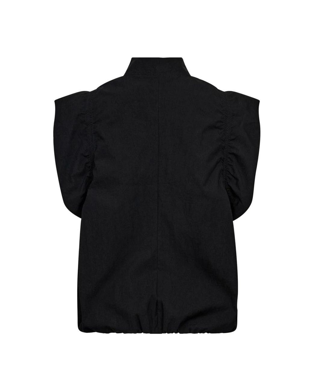 Vests co'couture de color Black