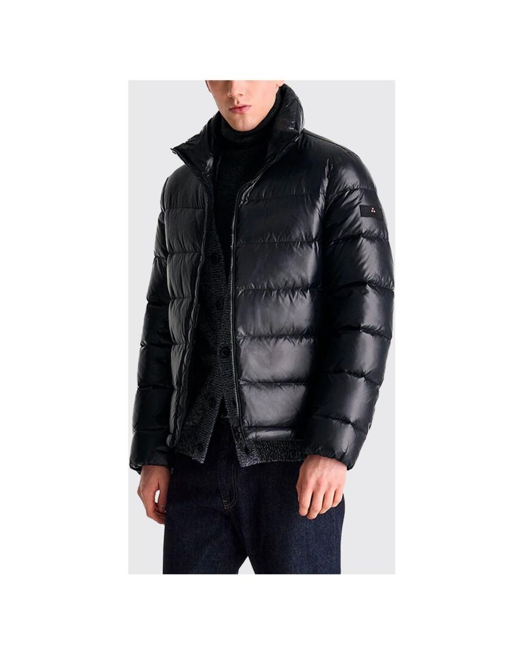 Down Jackets Peuterey de hombre de color Black
