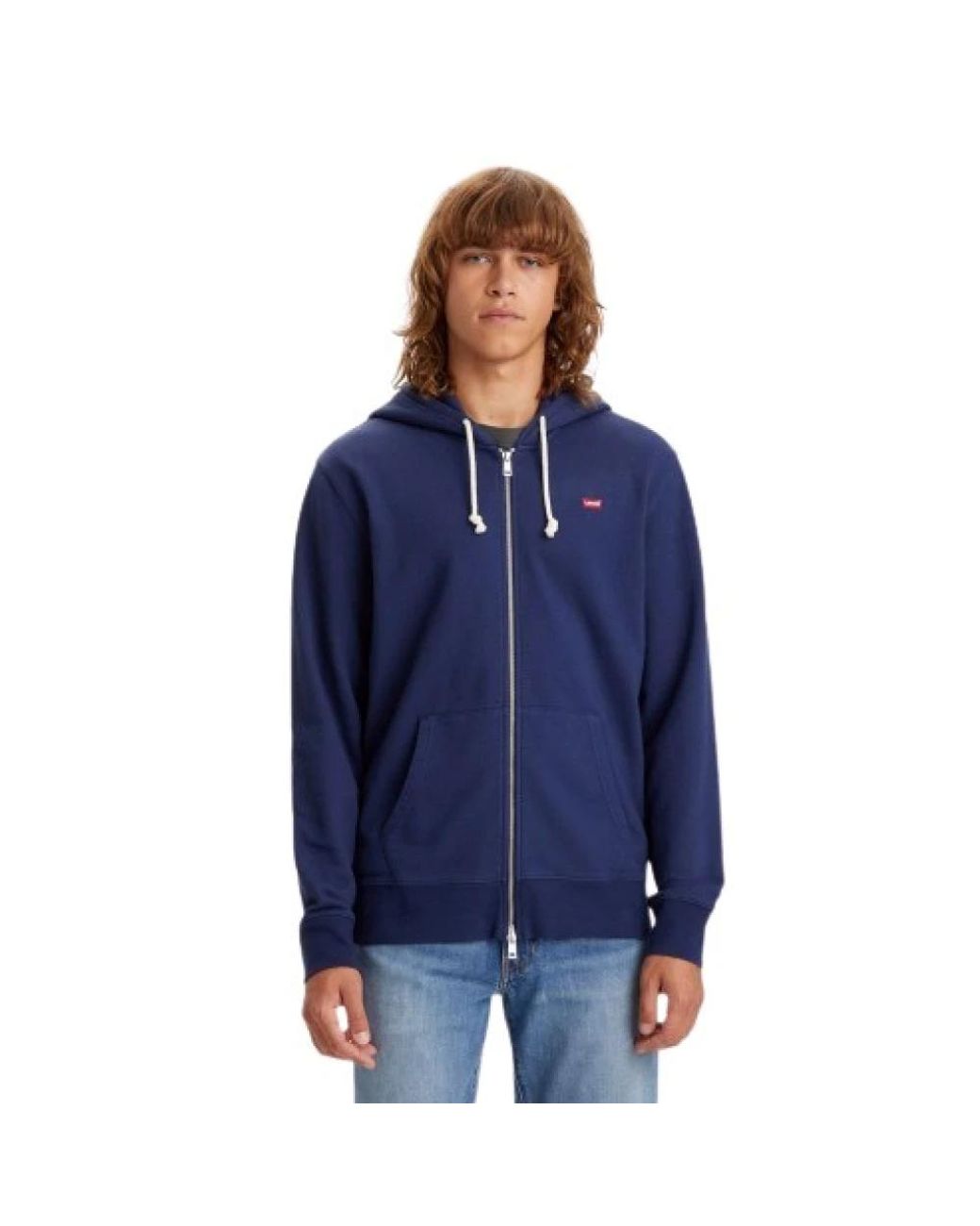 Levi's Blue Zip-Throughs for men