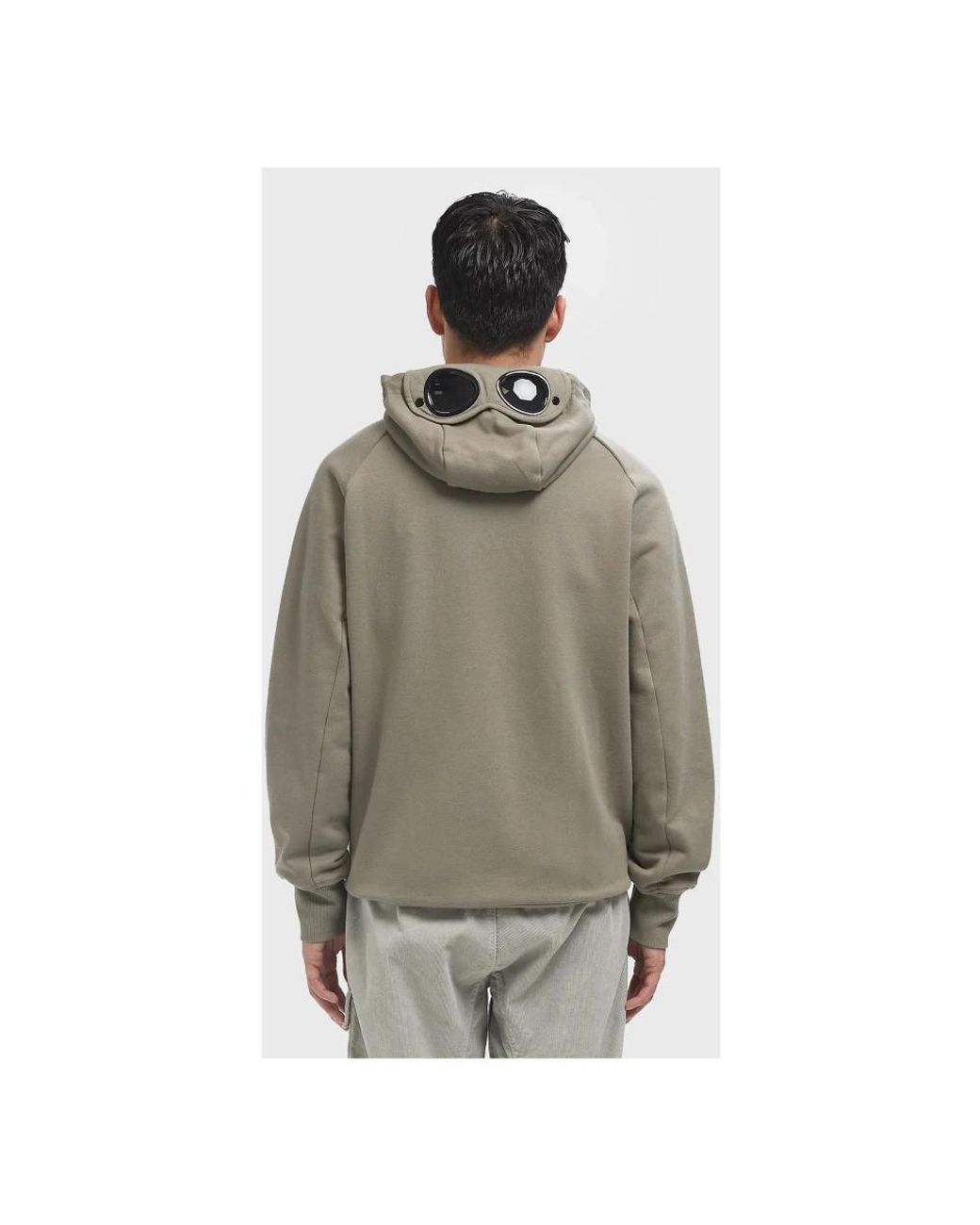 C P Company Gray Zip-Throughs for men