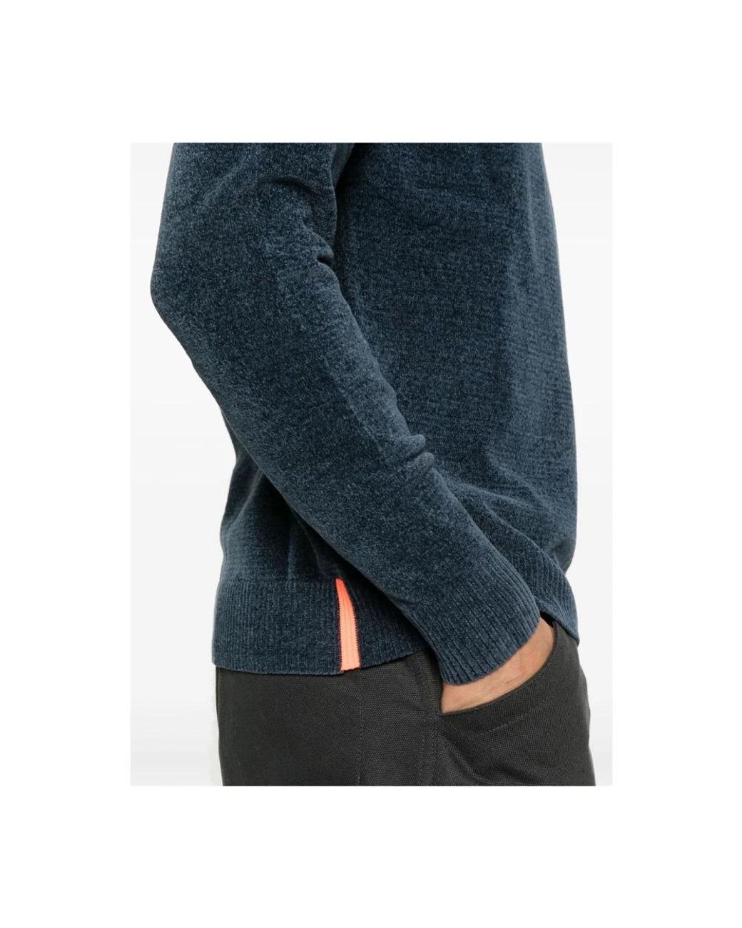 Rrd Blue Round-Neck Knitwear for men