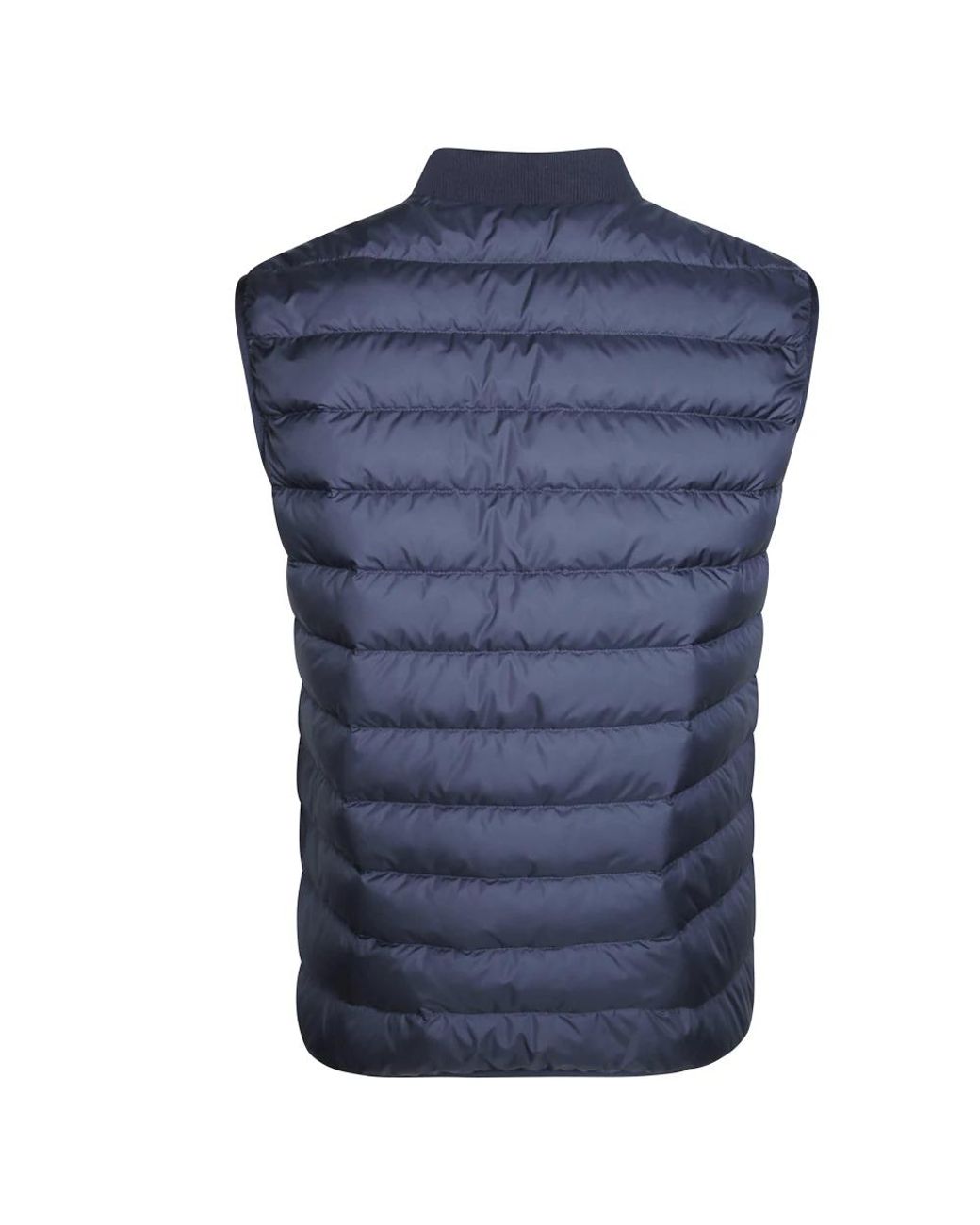 Moncler Blue Waistcoats for men