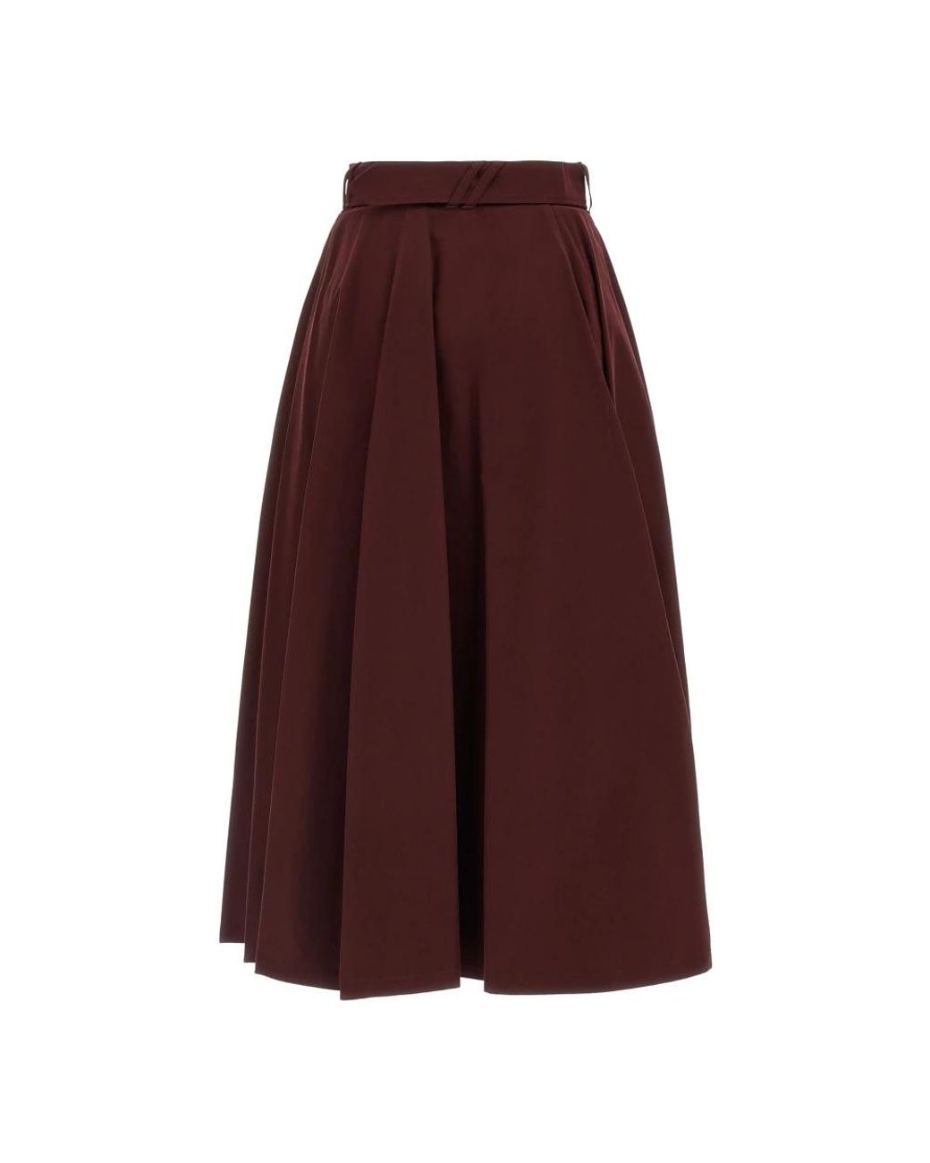 Burberry Purple Midi Skirts