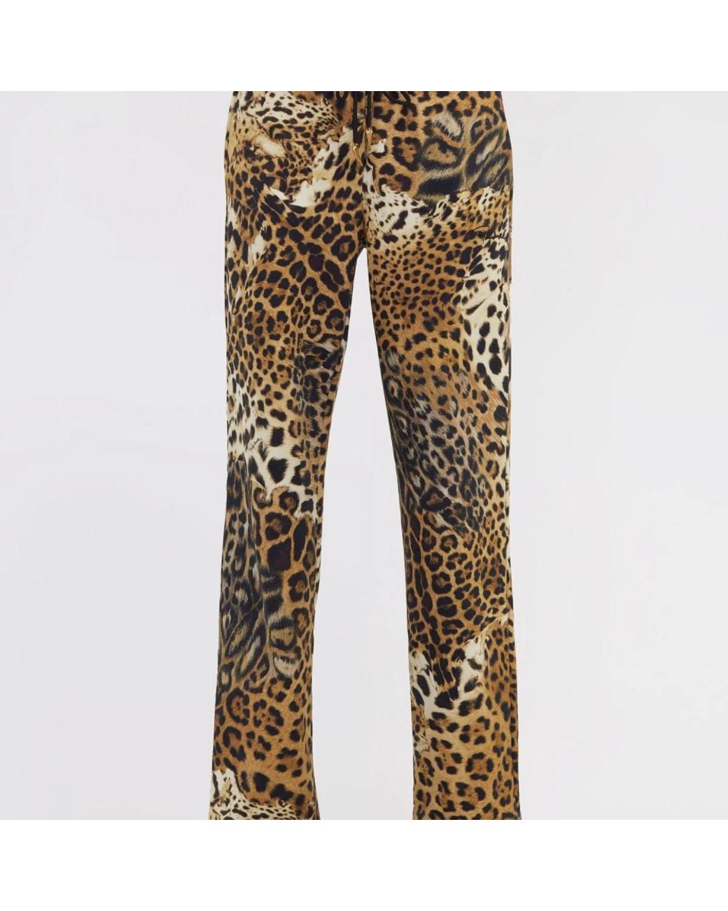 Roberto Cavalli Metallic Wide Trousers