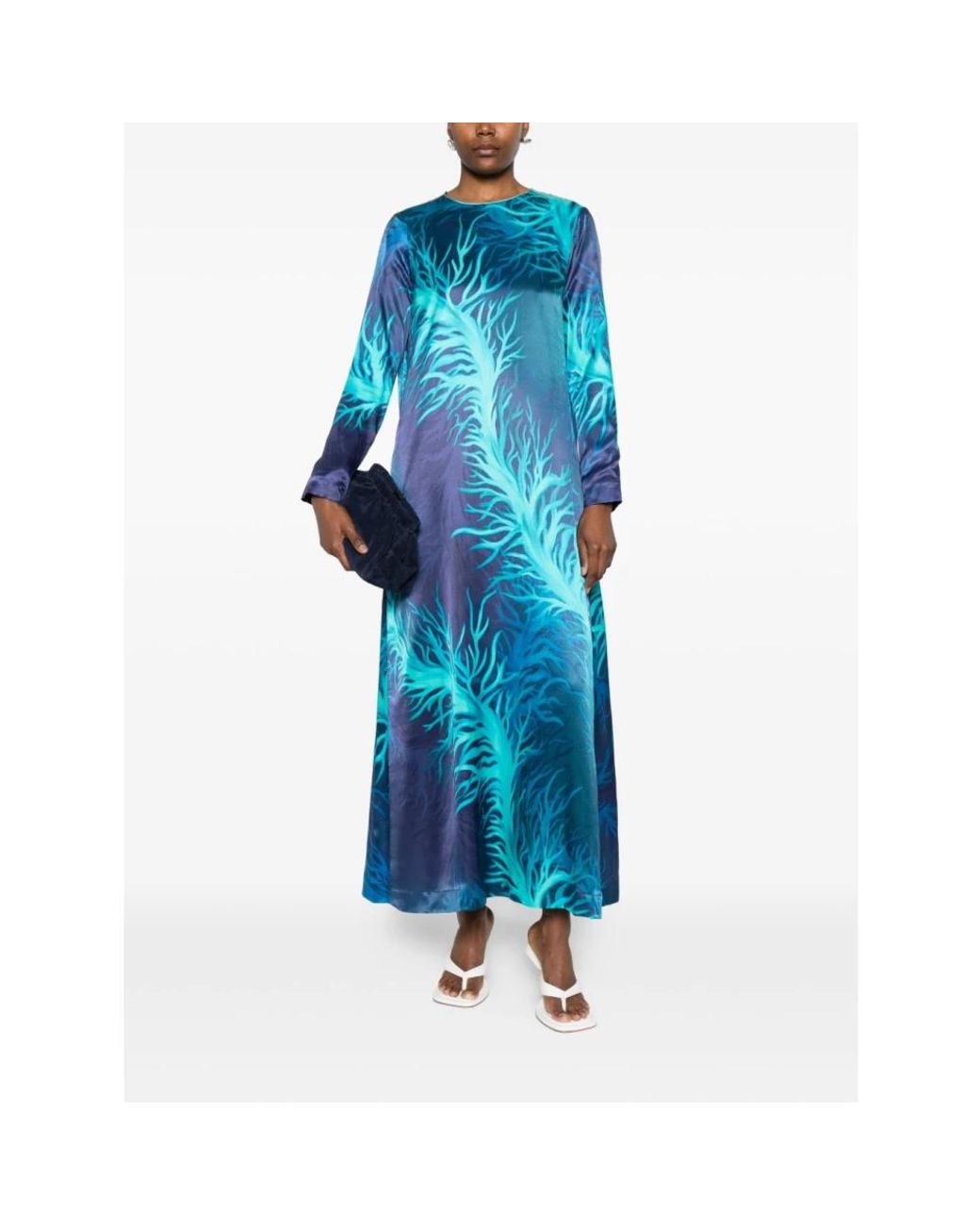 F.R.S For Restless Sleepers Blue Maxi Dresses