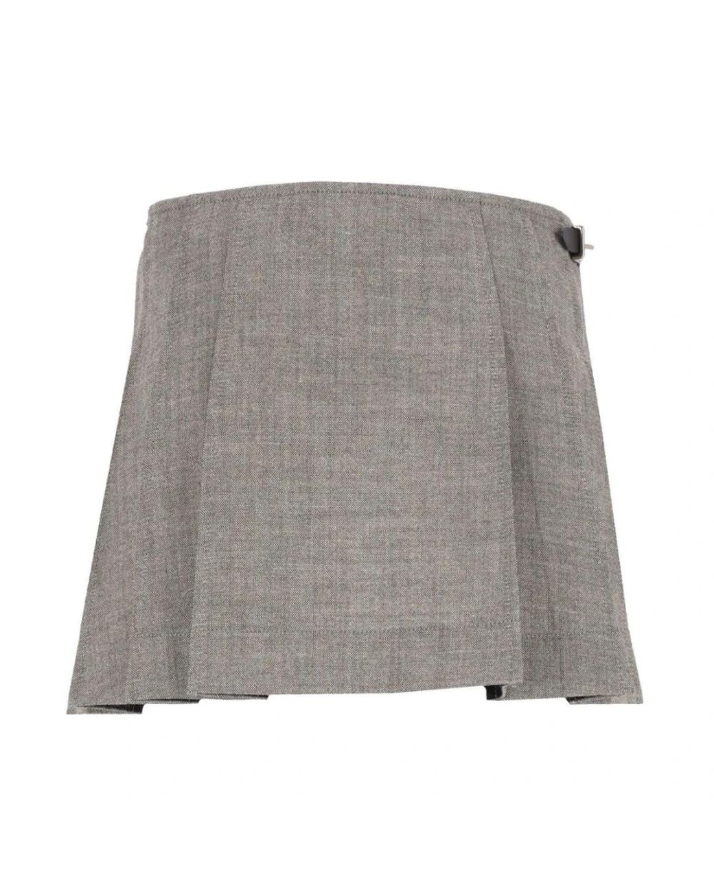 DURAZZI MILANO Gray Short Skirts