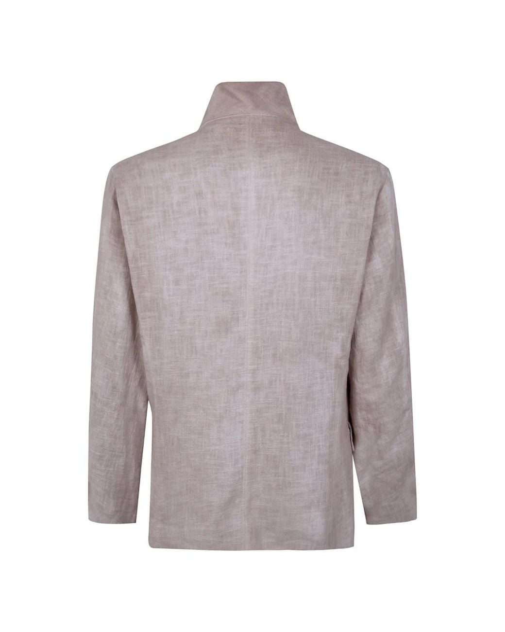 Avant Toi Gray Light Jackets for men