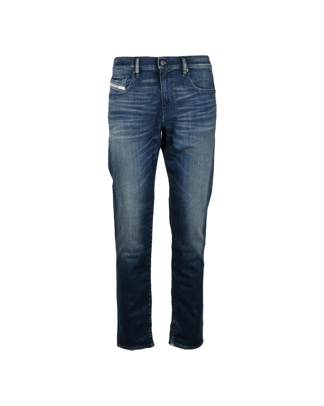 DIESEL Blue Slim Fit Jeans for men
