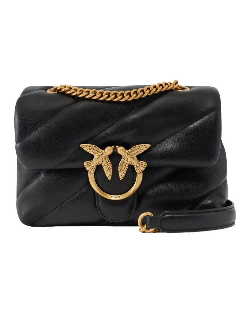 Pinko Black Cross Body Bags