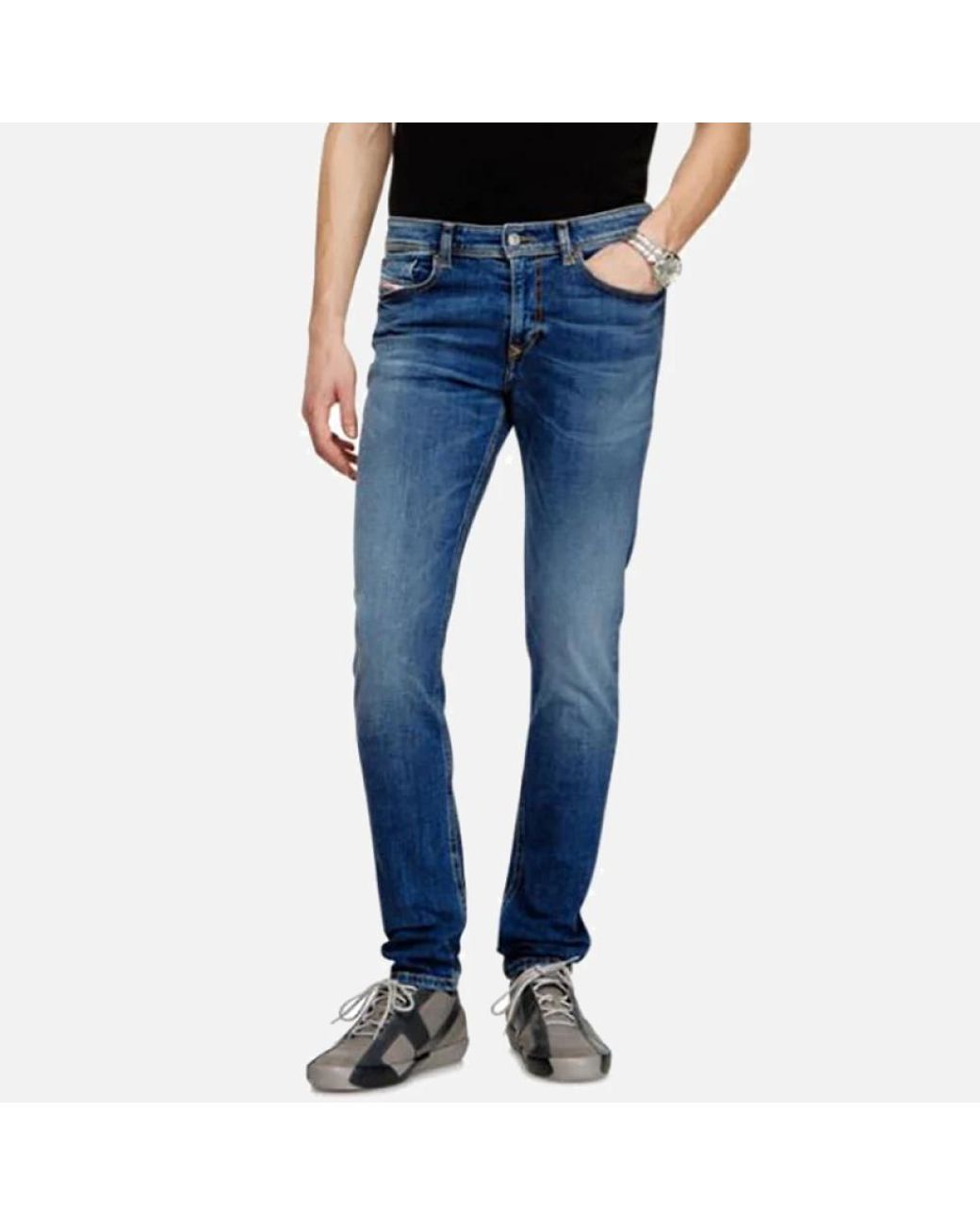 DIESEL Blue Slim-Fit Jeans for men