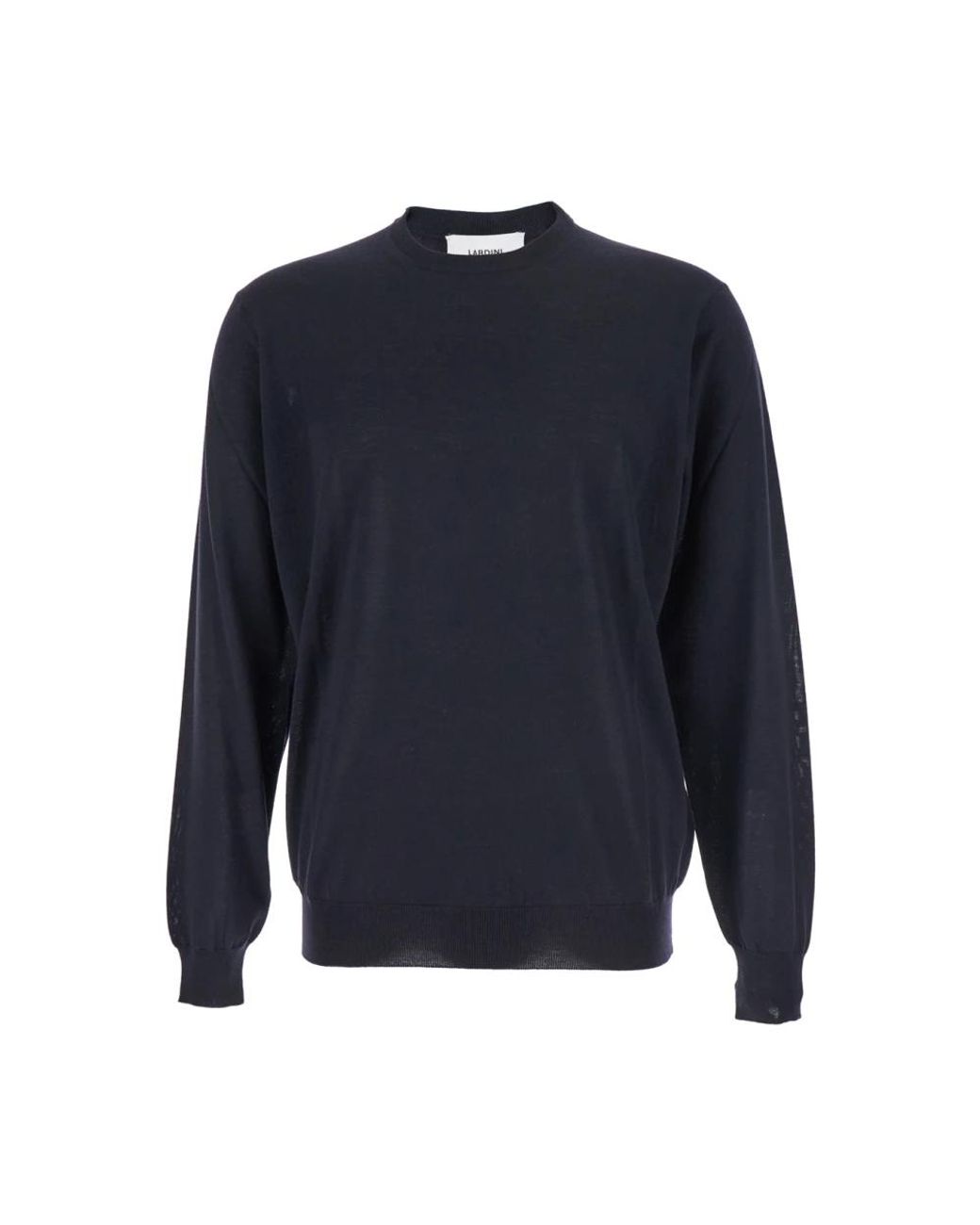 Lardini Blue Round-Neck Knitwear for men