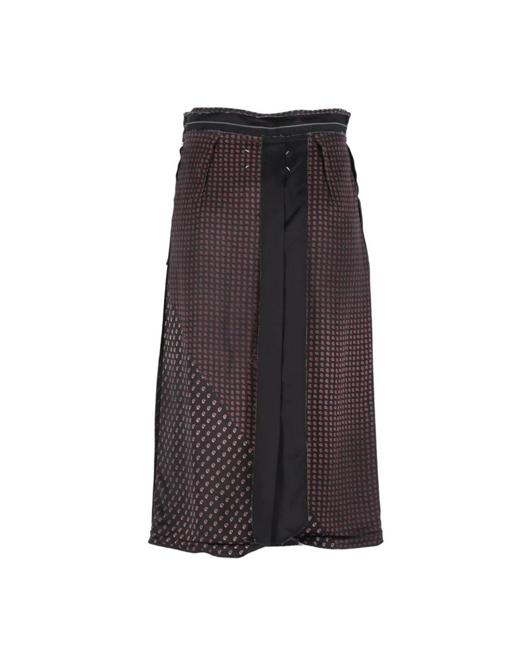 Maison Margiela Brown Midi Skirts