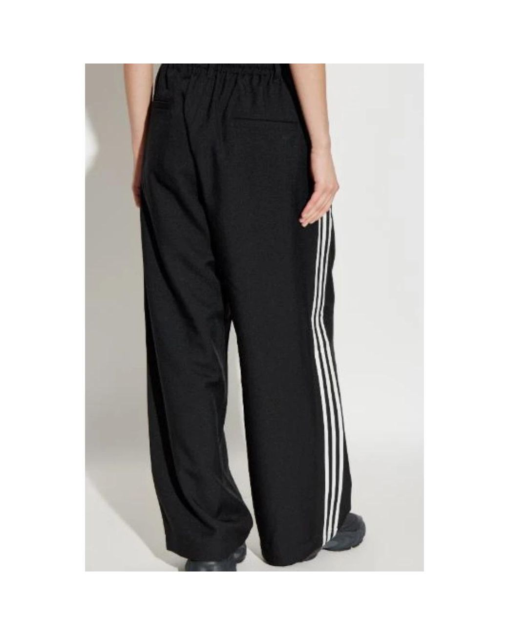 Y-3 Black Wide Trousers for men