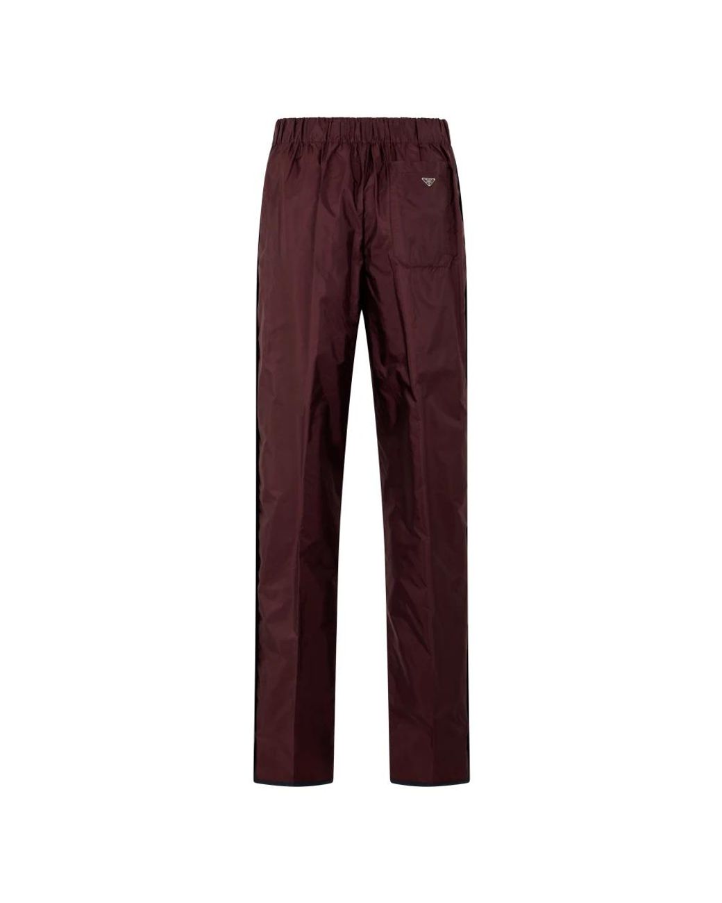 Prada Red Straight Trousers