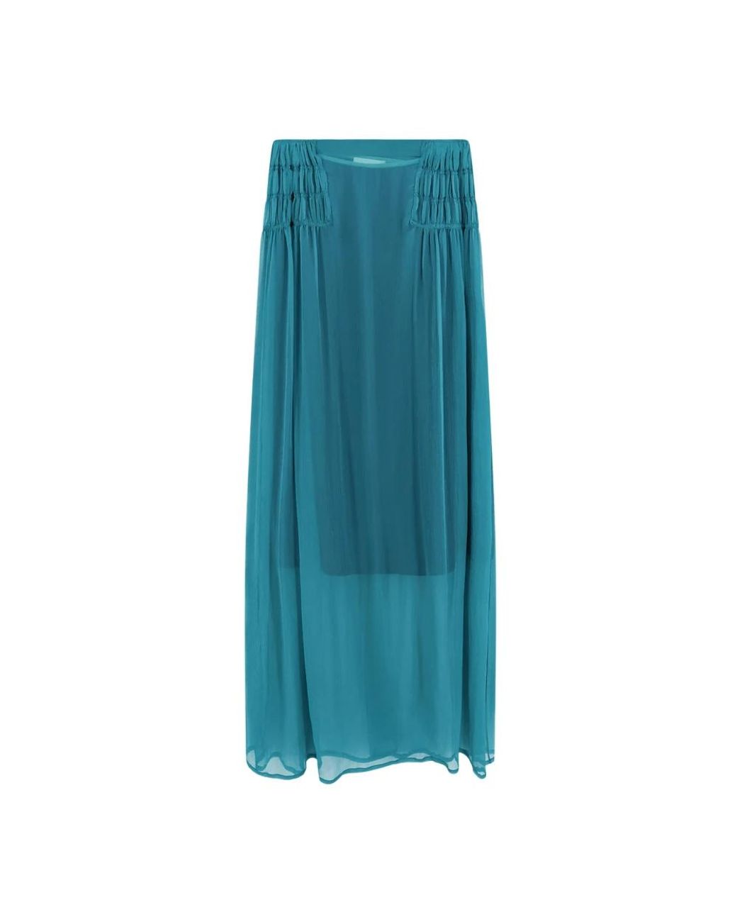 Maxi Skirts Dries Van Noten de color Blue