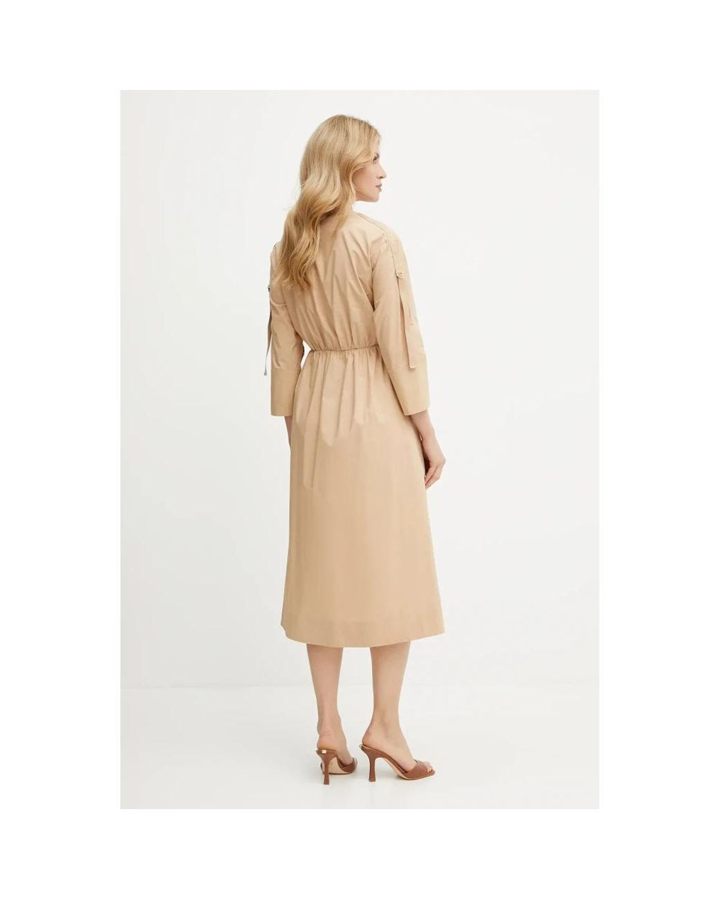 Midi Dresses Liu Jo de color Natural
