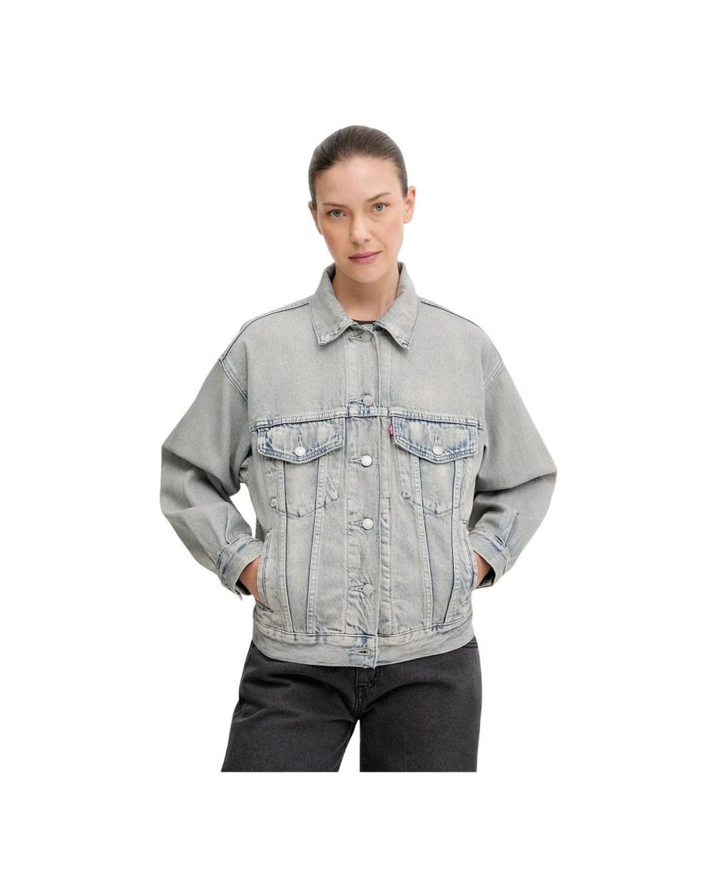 Levi's 90S Trucker Jacket in het Gray