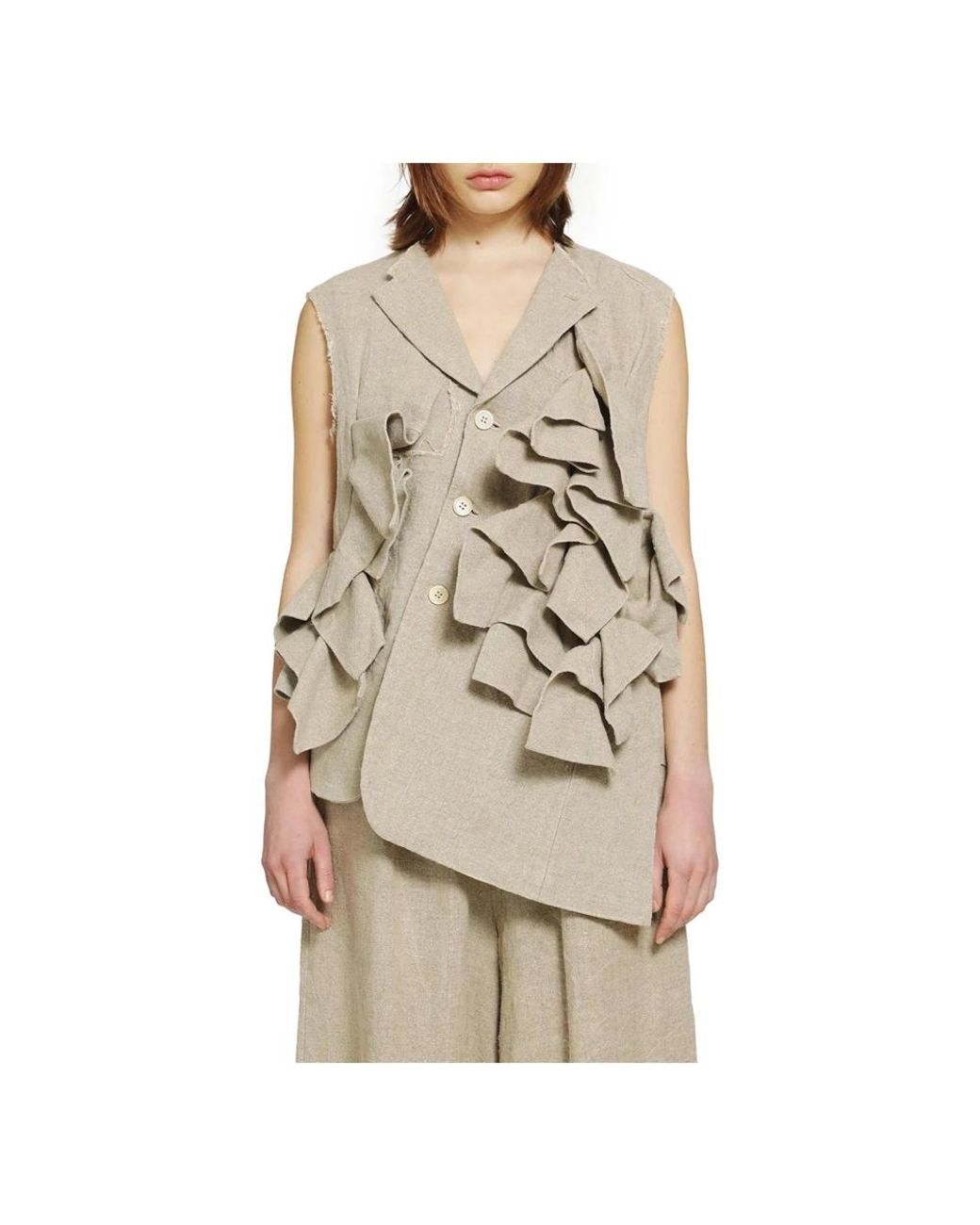 Comme des Garçons Natural Waistcoats
