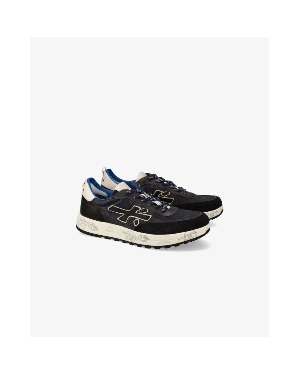Premiata Blue Sneakers for men