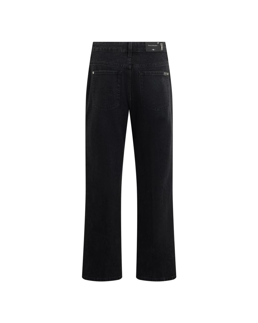 7 For All Mankind Blue Straight Fit Jeans