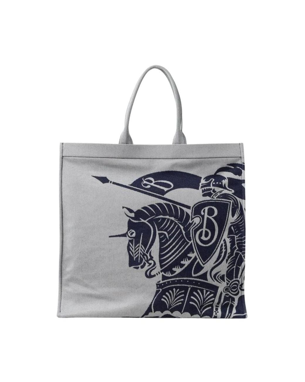 Burberry Gray Shopping Bags for men