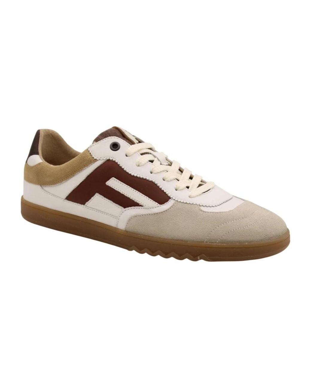 Floris Van Bommel Brown Sneakers for men