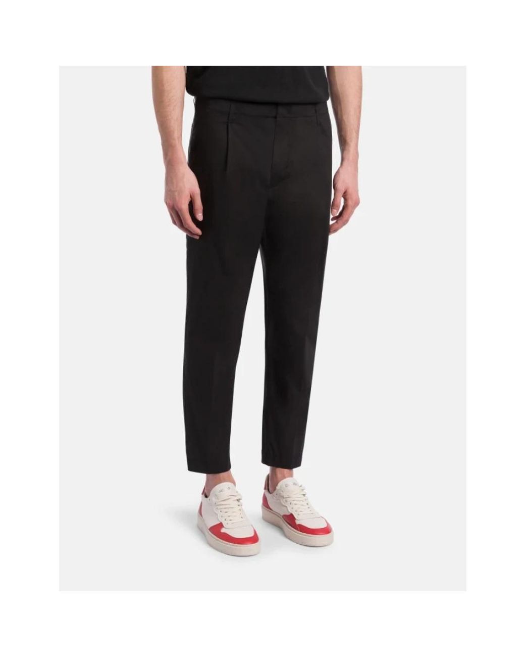 Dondup Black Chinos for men